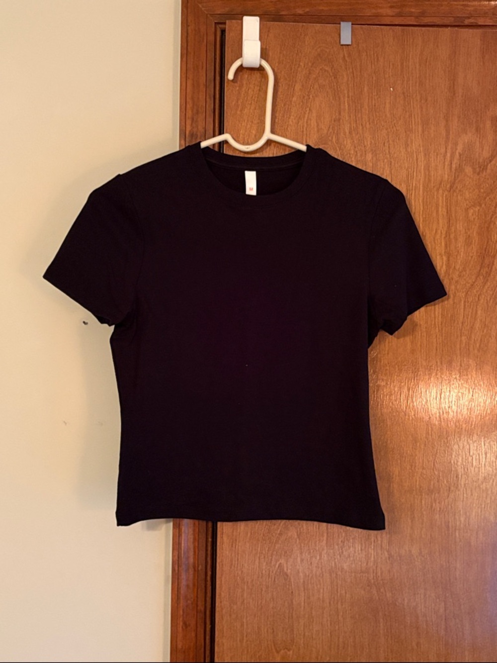 Classic Black Crewneck Women's Tee